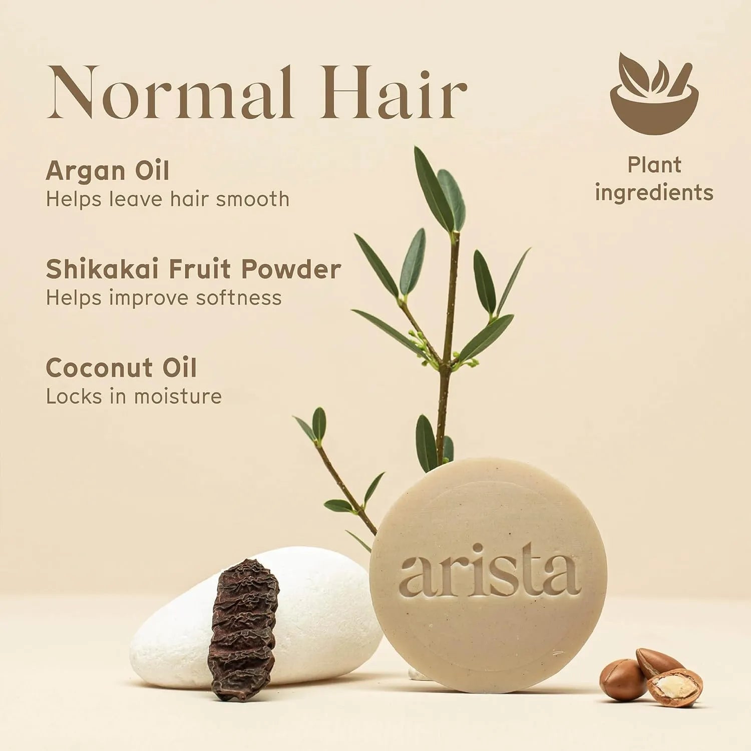 Shampoo Bar Normal 80g - Arista - Shampoo - Arista