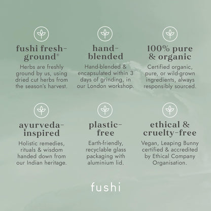 Shatavari Root Organic 60 Capsules - Fushi Wellbeing - Supplement - Eco Natural Products