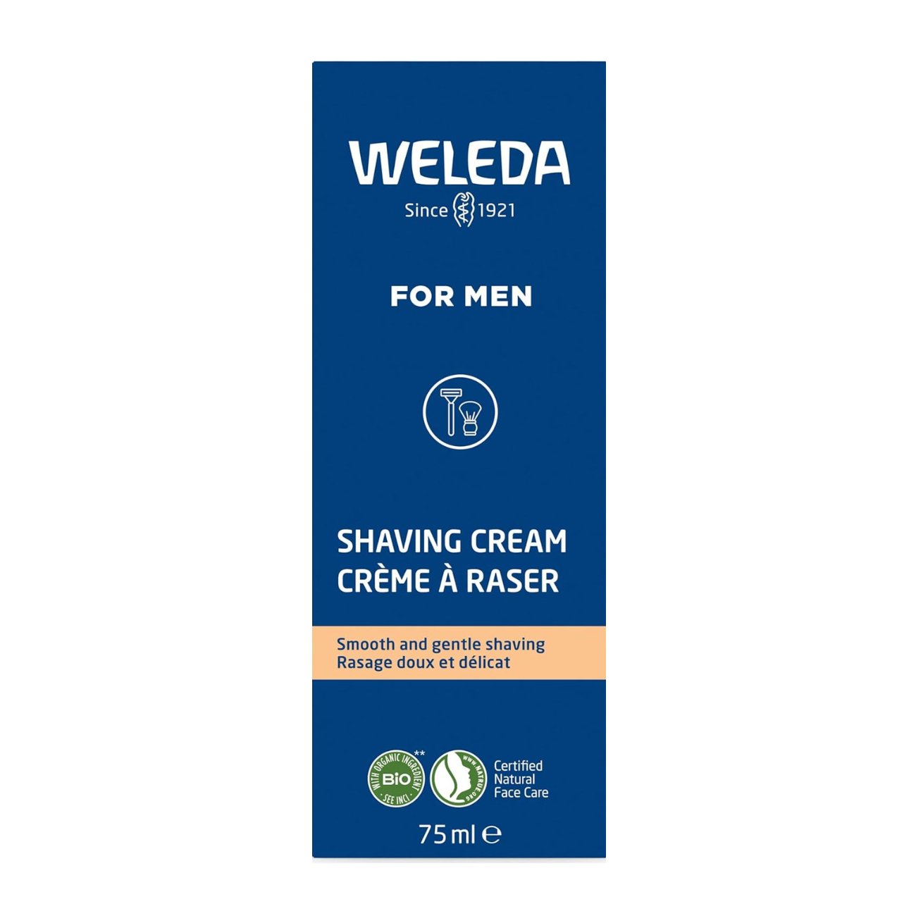 Shaving Cream 75ml - Eco Natural Products - Weleda - Shaving Cream