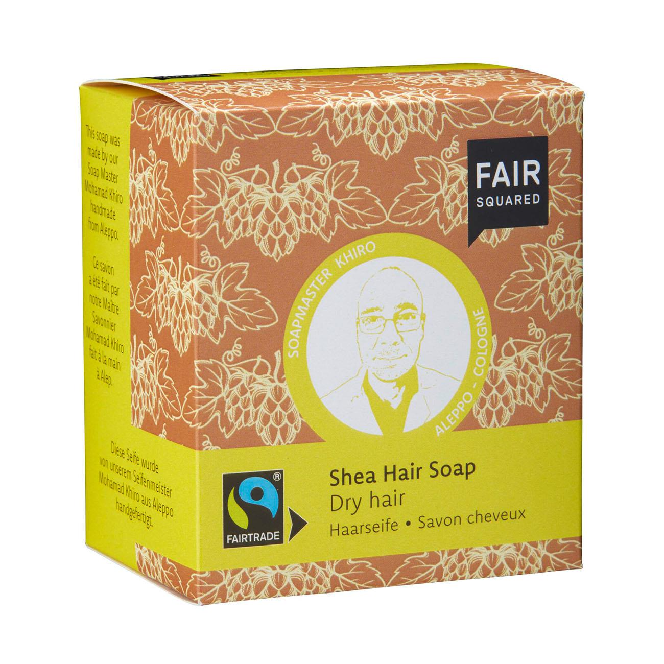 Shea Dry Hair Soap 2x80g - Fair Squared - Shampoo - Eco Natural Products