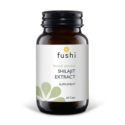 Shilajit Whole Food Extra Strength 500mg 60 Capsules - Fushi Wellbeing - Food Supplement - Eco Natural Products
