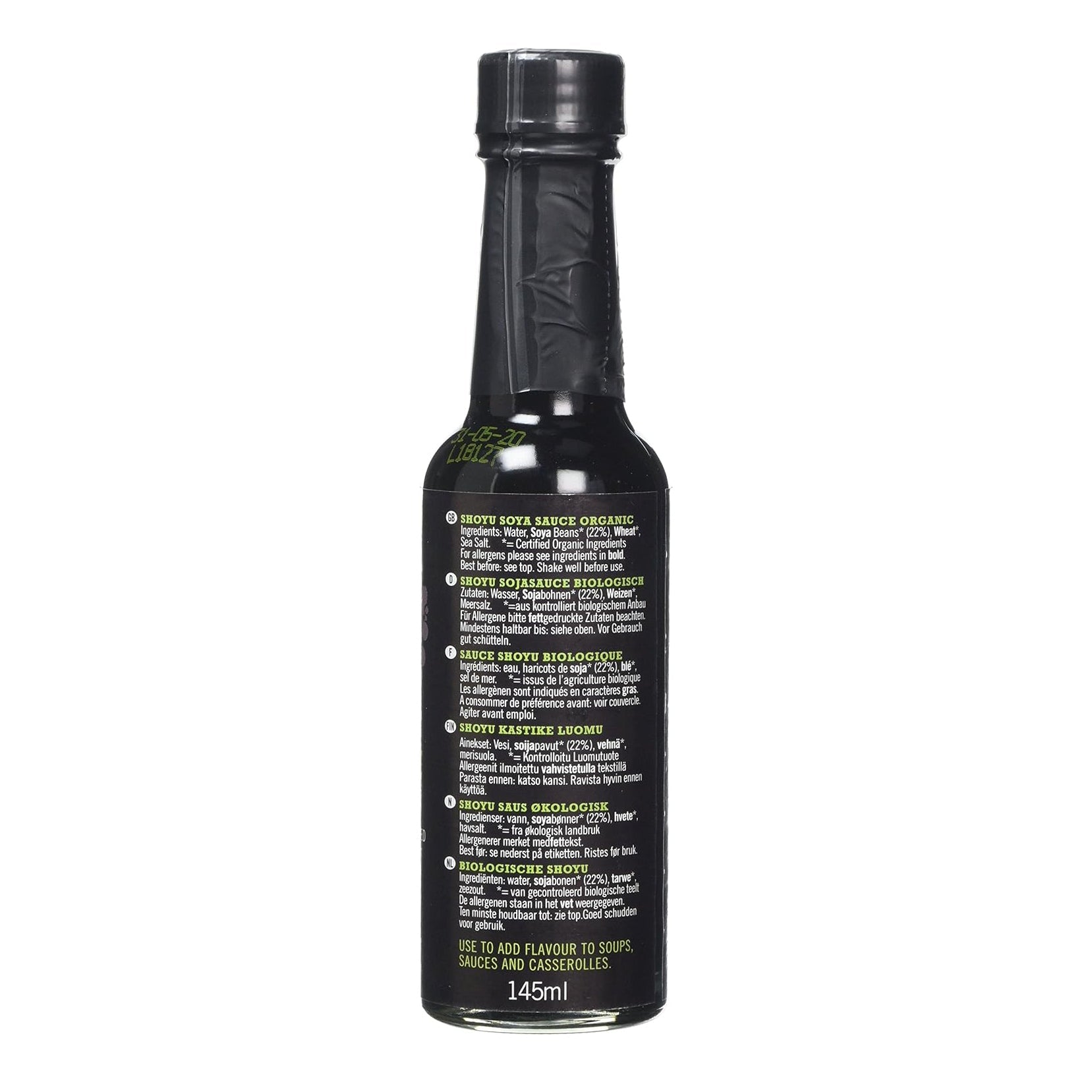 Shoyu Sauce Organic Traditionally Brewed 145ml - Biona - Sauce - Eco Natural Products