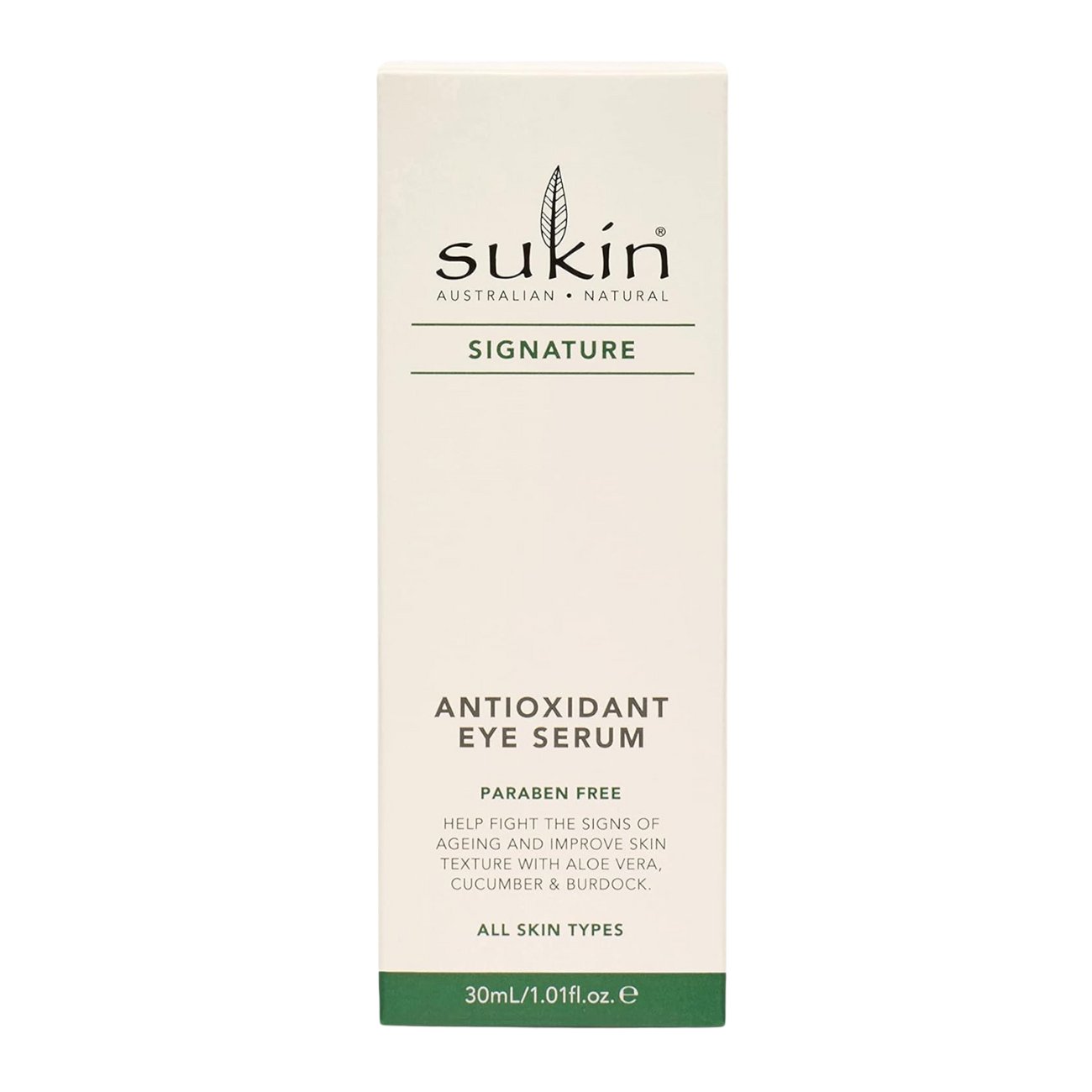 Signature Antioxidant Eye Serum Tube 30ml - Sukin - Eye serum - Eco Natural Products