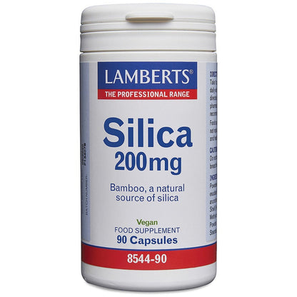 Silica 200mg 90 Capsules - Lamberts - Minerals - Lamberts
