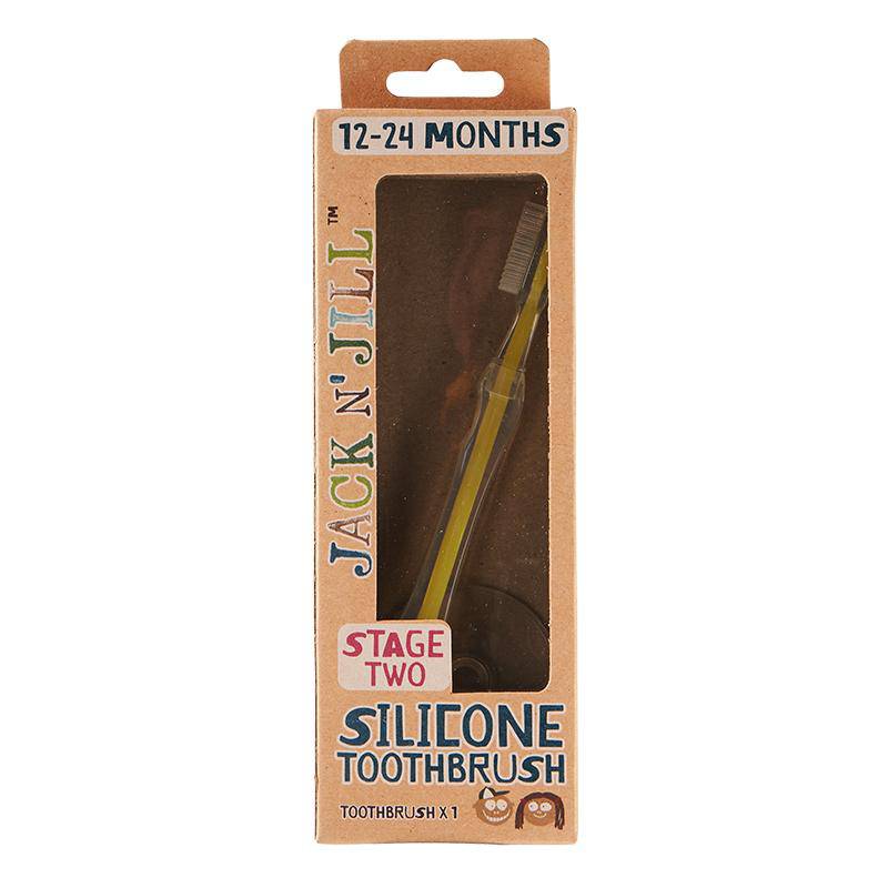 Silicone Toothbrush 12 - 24 months [BLACK FRIDAY] - Eco Natural Products - Jack N' Jill - Toothbrush