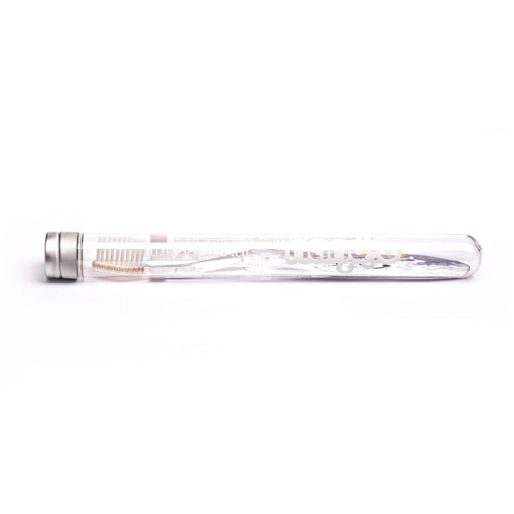 Silver Toothbrush Crystal Handle - Nano - B - Toothbrush - Eco Natural Products