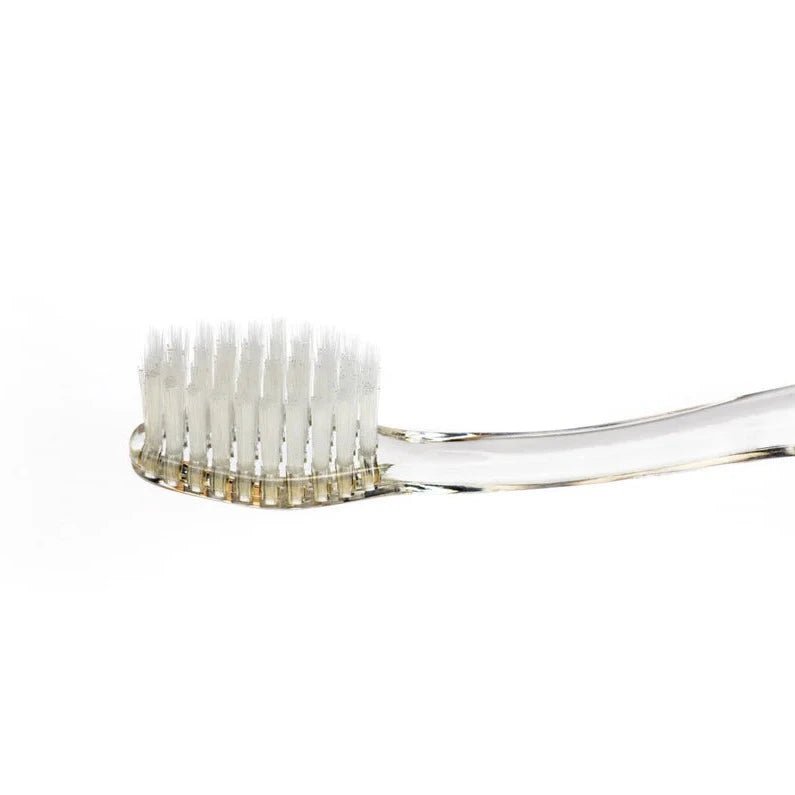 Silver Toothbrush Crystal Handle - Nano - B - Toothbrush - Eco Natural Products