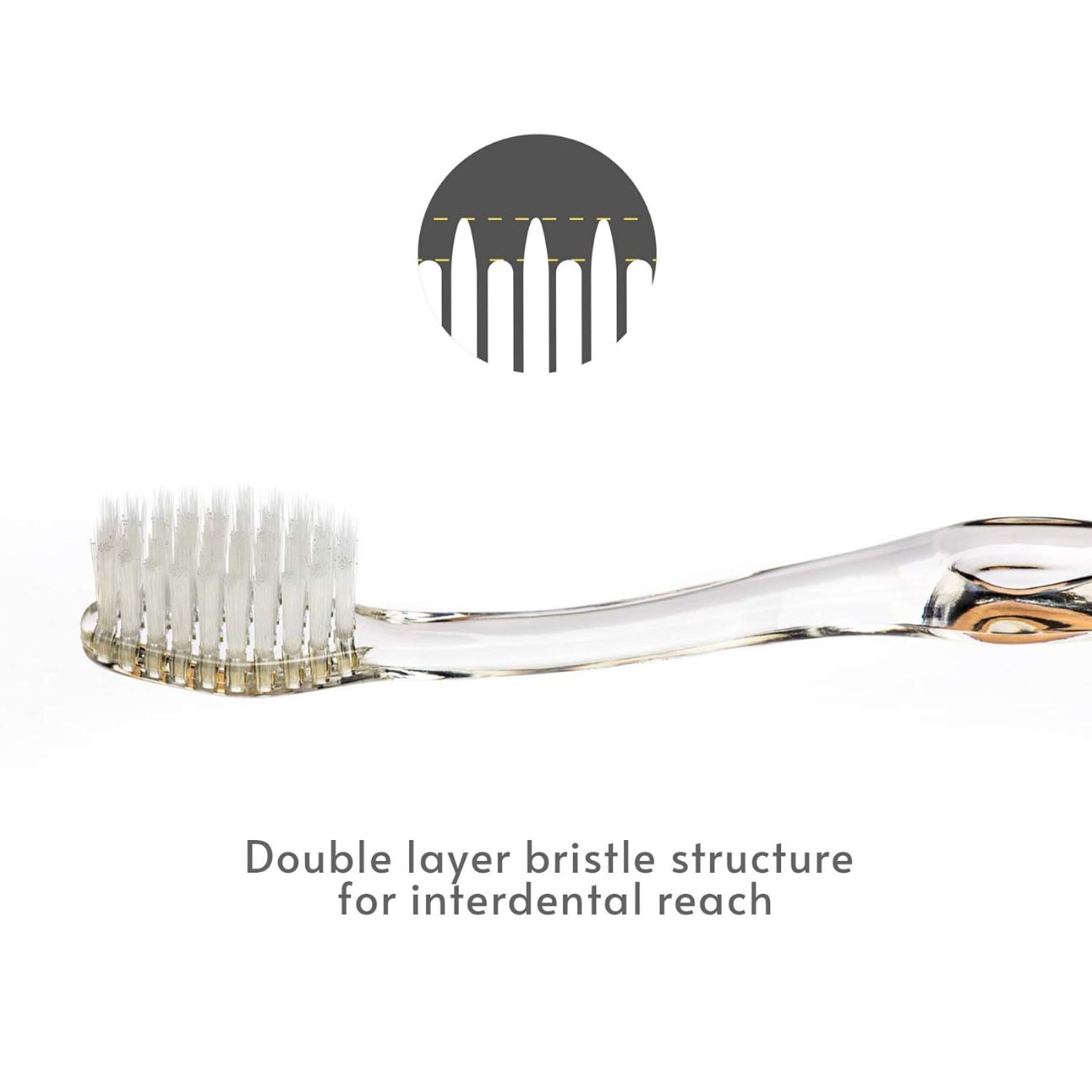 Silver Toothbrush Crystal Handle - Nano - B - Toothbrush - Eco Natural Products