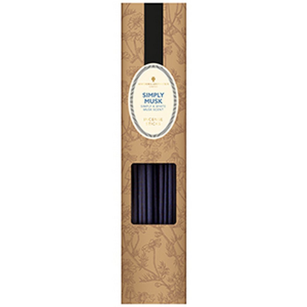 Simply Musk Incense Sticks x 15 in Amphora Sleeve - Amphora Aromatics - Incense - Eco Natural Products