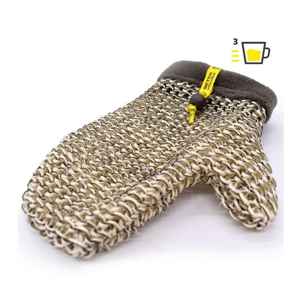 Sisal and Linen Massage Glove 1pair - Beter - Massage glove - Eco Natural Products