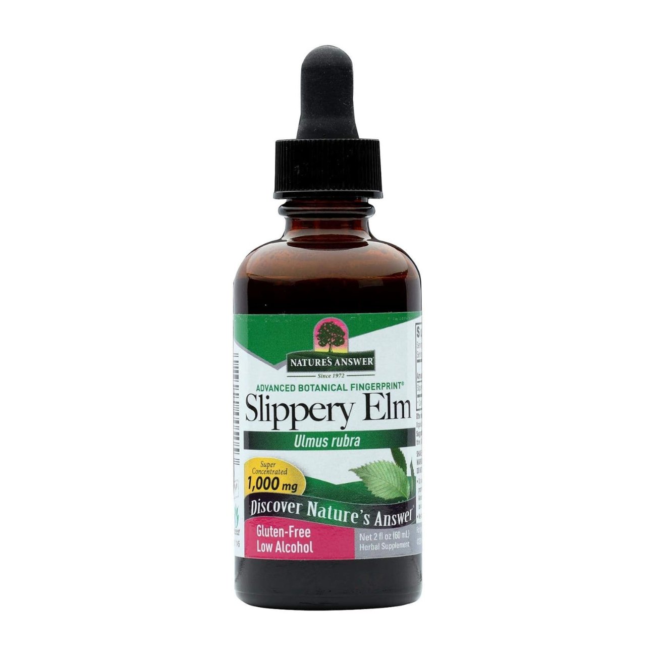 Slippery Elm Inner Bark Extract 60ml [BLACK FRIDAY] - Eco Natural Products - Nature's Answer - Supplement