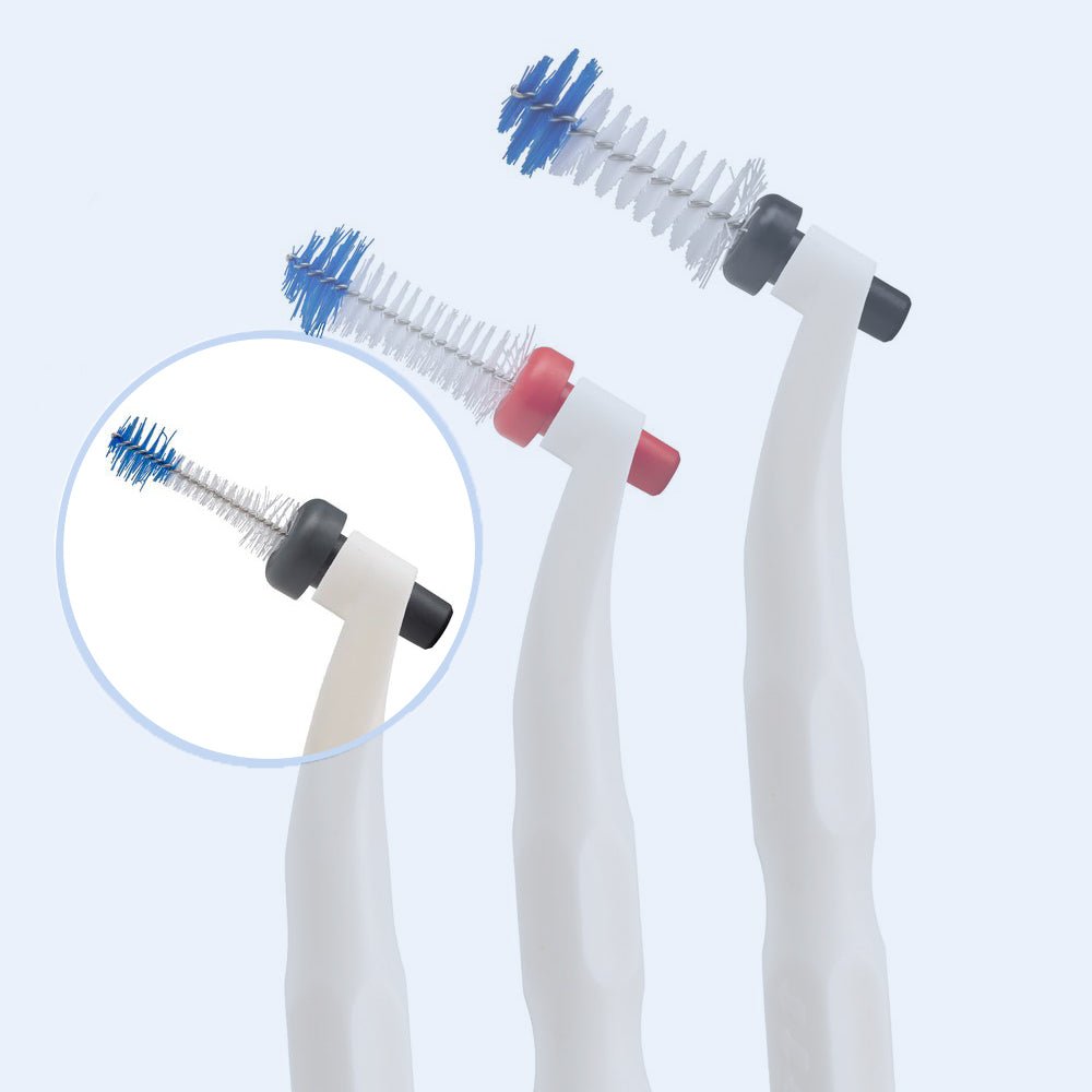 Small Grey Interdental Refill Brushes - Yaweco - Interdental refill brushes - Eco Natural Products