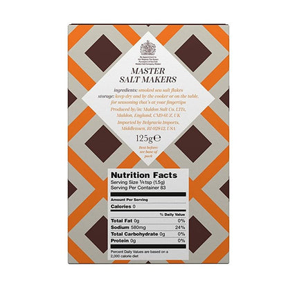 Smoked Sea Salt 125g - Maldon Salt - Sea Salt For Consumption - Eco Natural Products