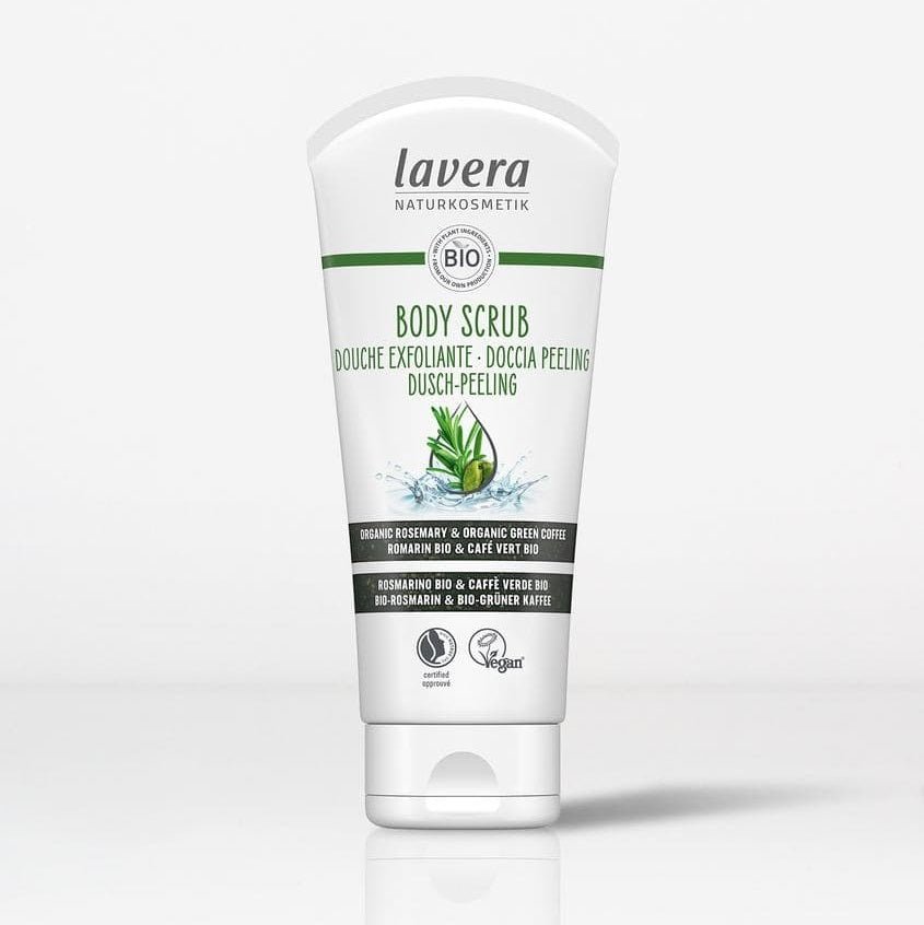 Smooth Skin Body Scrub Rosemary and Coffee 200ml - Lavera - Scrub - Eco Natural Products