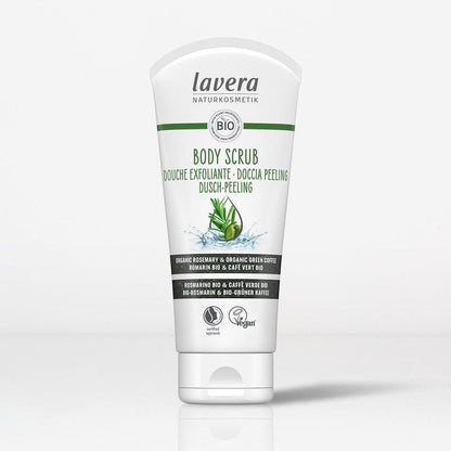 Smooth Skin Body Scrub Rosemary and Coffee 200ml - Lavera - Scrub - Eco Natural Products