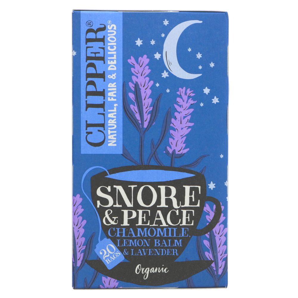 Snore and Peace Infusion 20 Bags - Clipper - Infusion - Eco Natural Products