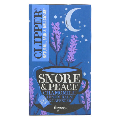 Snore and Peace Infusion 20 Bags - Clipper - Infusion - Eco Natural Products