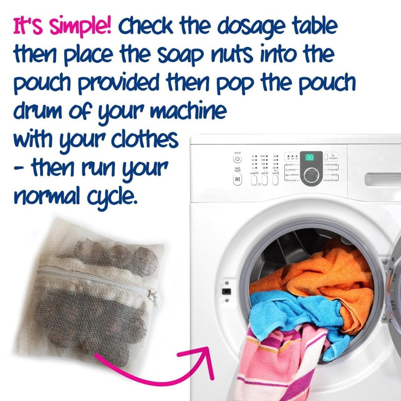 Soap Nuts 300g - Ecozone - Soap Nuts - Eco Natural Products