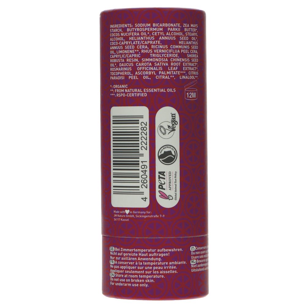 Soda Deodorant Paper Tube - Pink Grapefruit 40g - Ben & Anna - Deodorant - Eco Natural Products