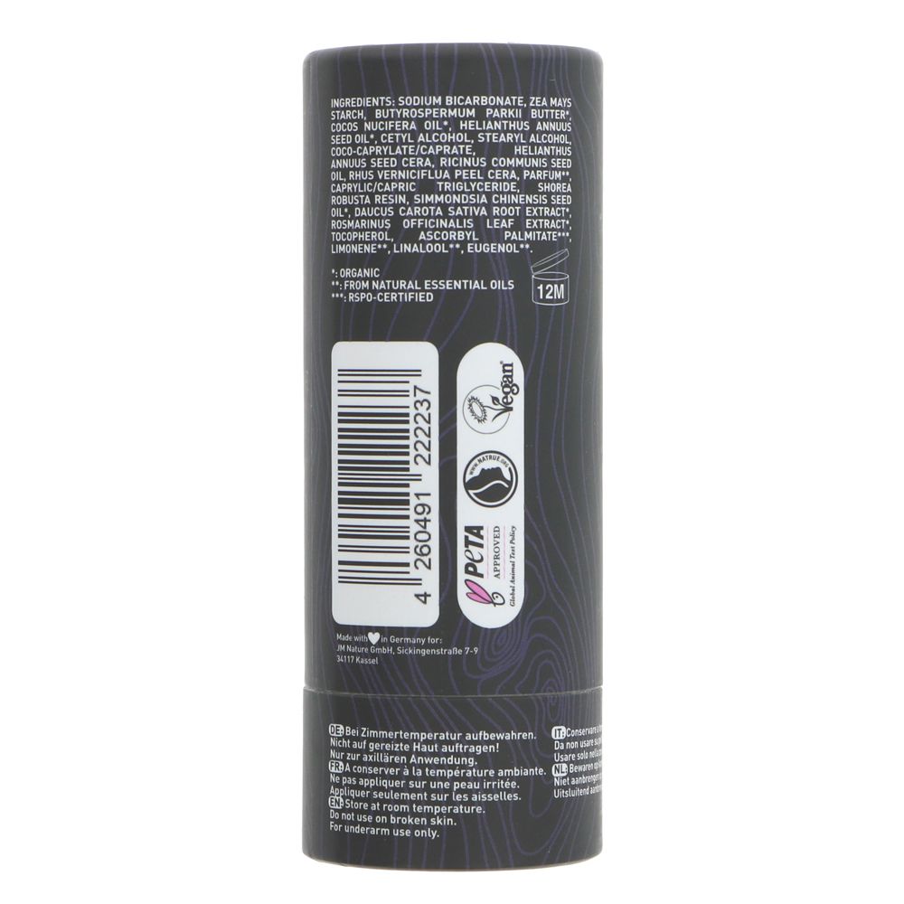 Soda Deodorant Paper Tube - Urban Black 40g - Ben & Anna - Deodorant - Eco Natural Products