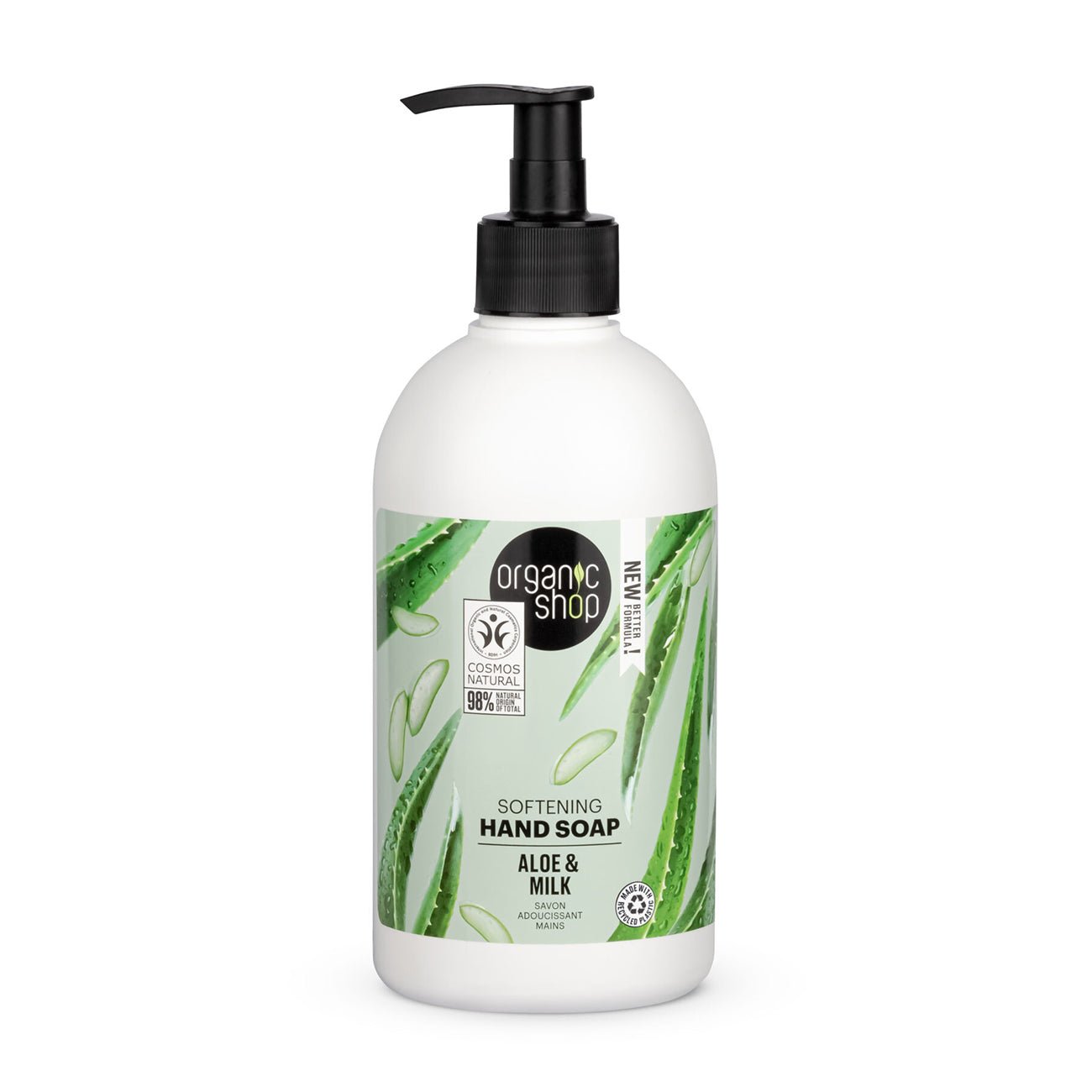 Softening Hand Soap Aloe & Milk 500ml [BLACK FRIDAY] - Eco Natural Products - Organic Shop - Hand Soap