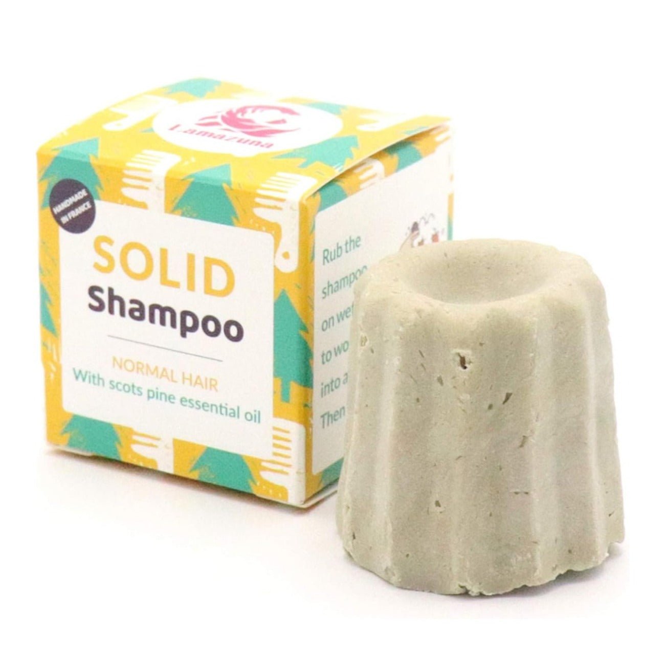 Solid Shampoo Normal Hair Scots Pine 55g - Lamazuna - Shampoo - Eco Natural Products