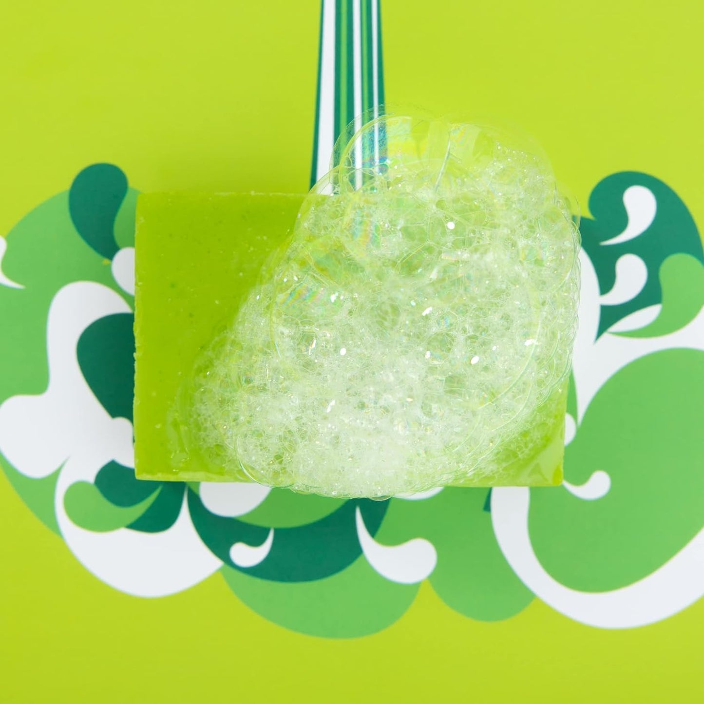 Solid Shower Gel: Lime & Sandalwood 100g - Shower Blocks - shower gel - Eco Natural Products