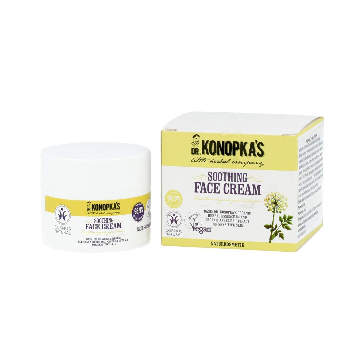 Soothing Face Cream 50ml - Dr. Konopka - Face Cream - Eco Natural Products