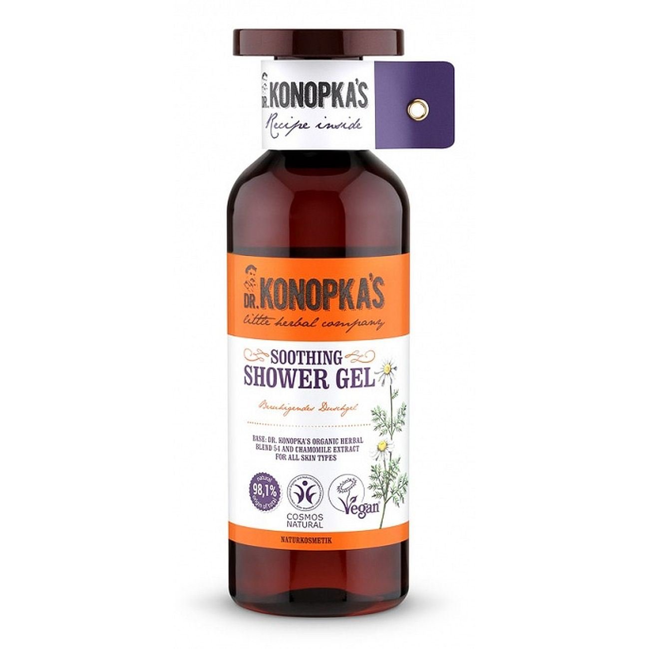 Soothing Shower Gel 500ml - Dr. Konopka - Body Wash - Eco Natural Products