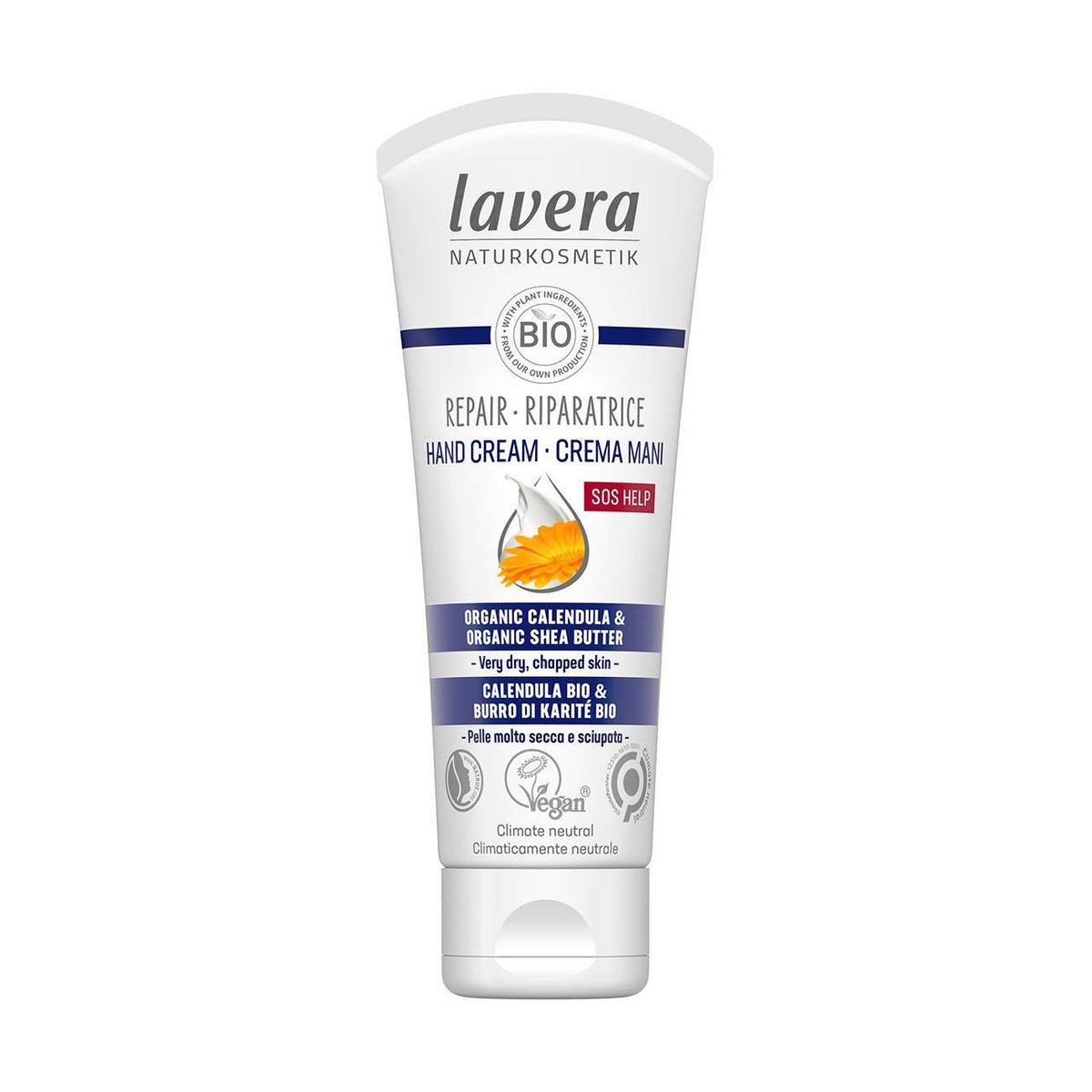 SOS Help Repair Hand Cream 75ml - Lavera - Hand cream - Eco Natural Products