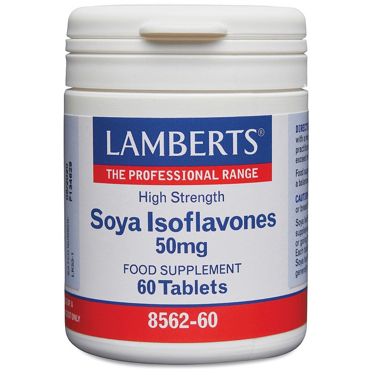 Soya Isoflavones 50mg 60 Tablets - Lamberts - Food Supplement - Eco Natural Products