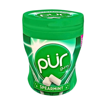 Pur Spearmint Gum Shaker Cup 70g front packaging