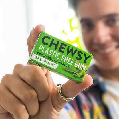 Spearmint Plant - based Plastic - free Gum 15g - Chewsy - Gum - Eco Natural Products