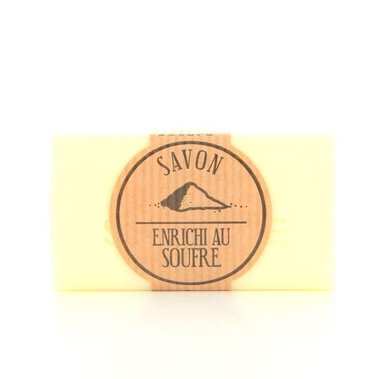 Speciality Soap Soufre (Sulphur) 100g - FouFour - Savon de Marseille - Bar Soap - Eco Natural Products