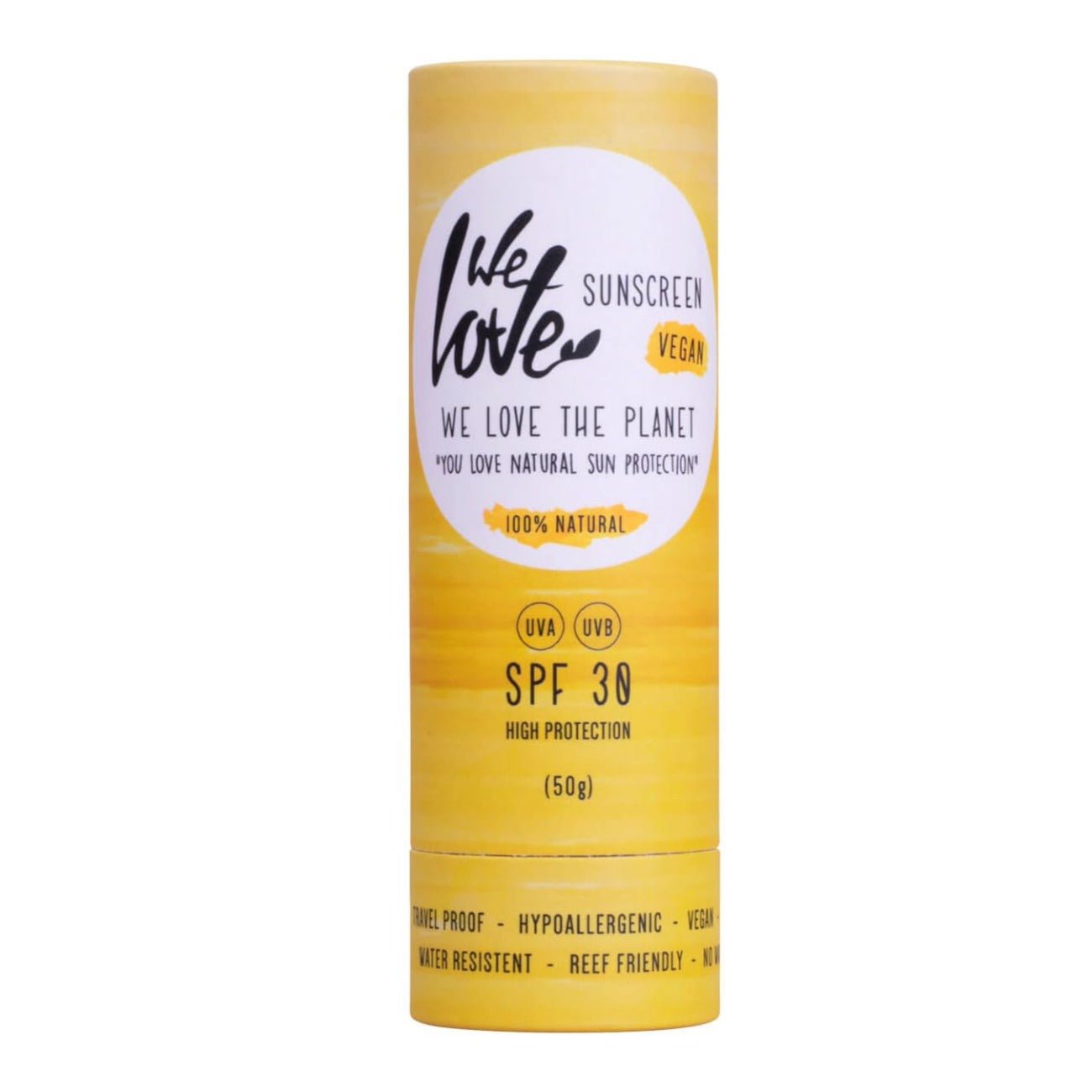 SPF 30 Sunscreen Stick 50g - We Love The Planet - Sunscreen - Eco Natural Products