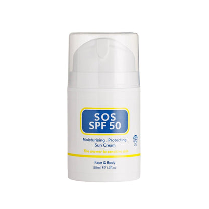 SPF 50 Sun Cream 50ml - Sos Serum Skincare - Sunscreen - Sos Serum Skincare