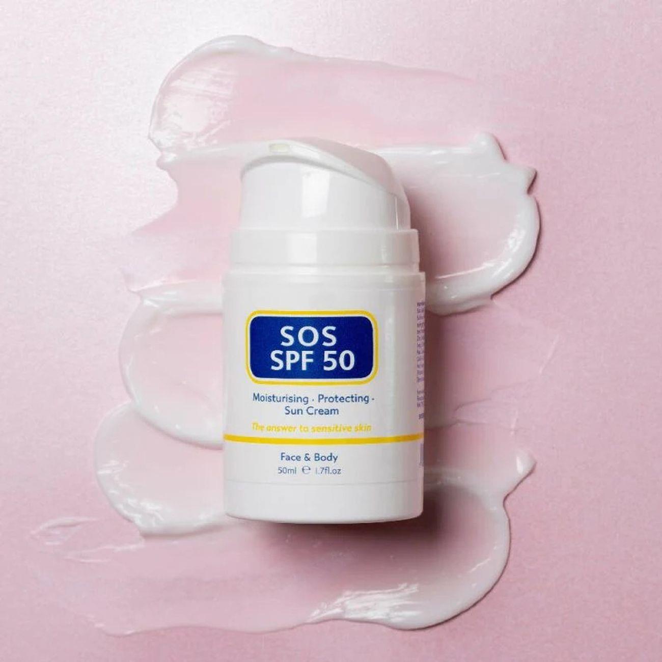 SPF 50 Sun Cream 50ml - Sos Serum Skincare - Sos Serum Skincare