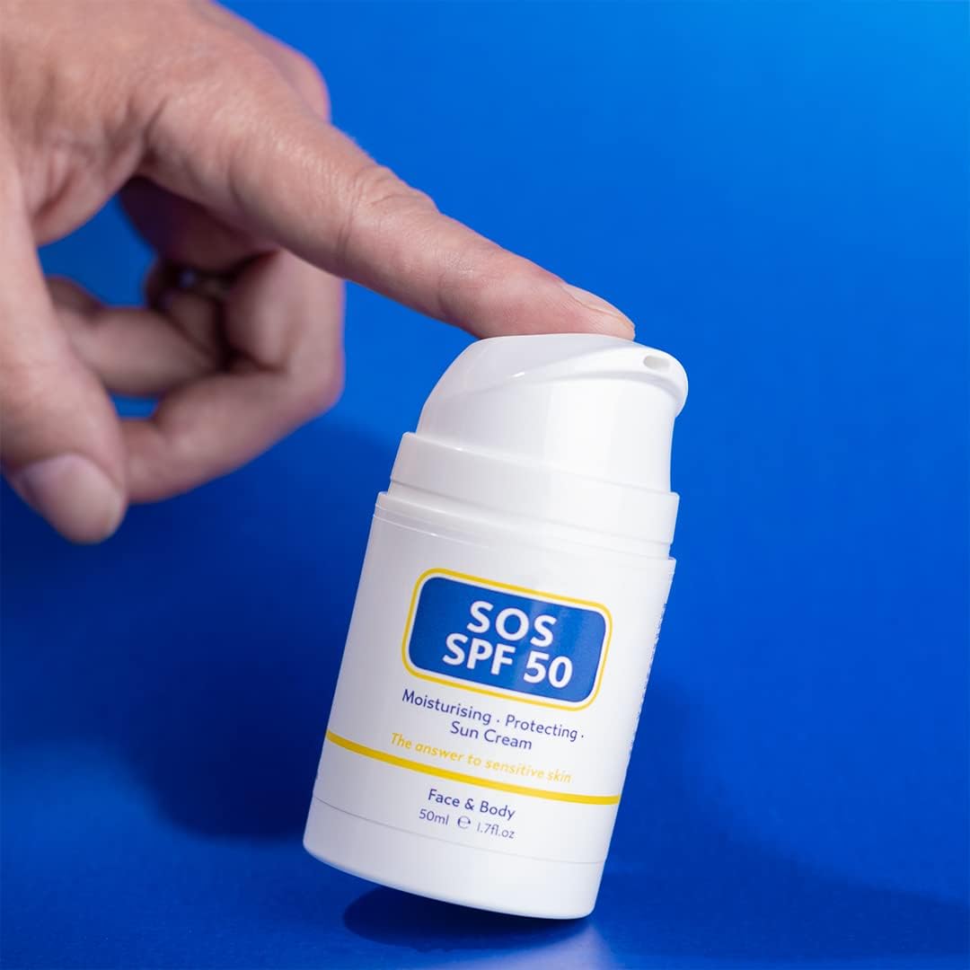 SPF 50 Sun Cream 50ml - Sos Serum Skincare - Sunscreen - Sos Serum Skincare
