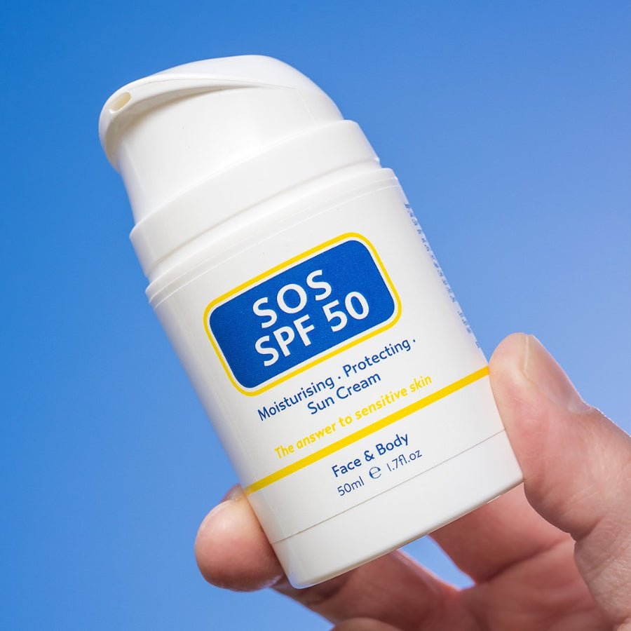 SPF 50 Sun Cream 50ml - Sos Serum Skincare - Sunscreen - Sos Serum Skincare