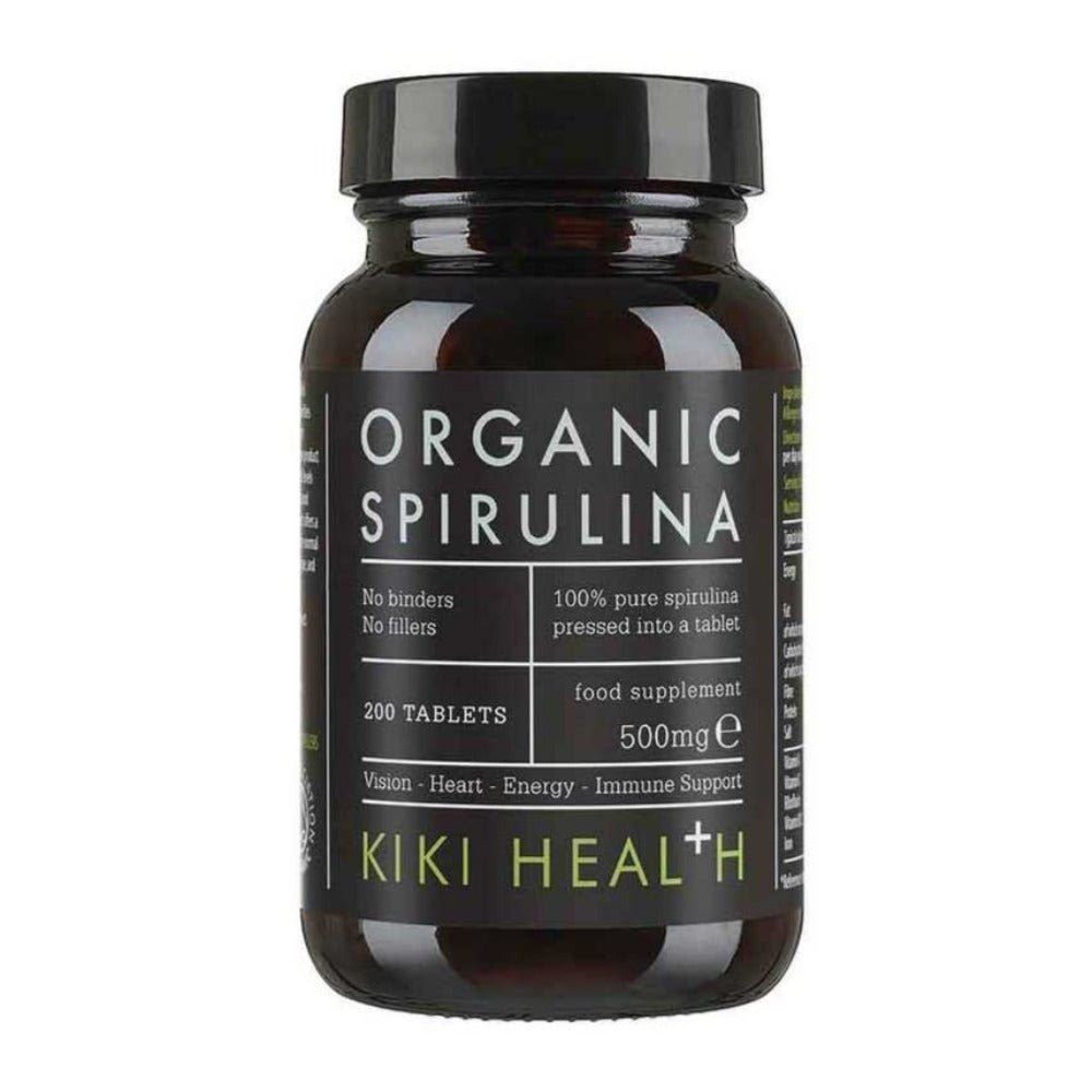 Spirulina - 200 Tablets BBE 20.02.2026 - Kiki Health - Kiki Health