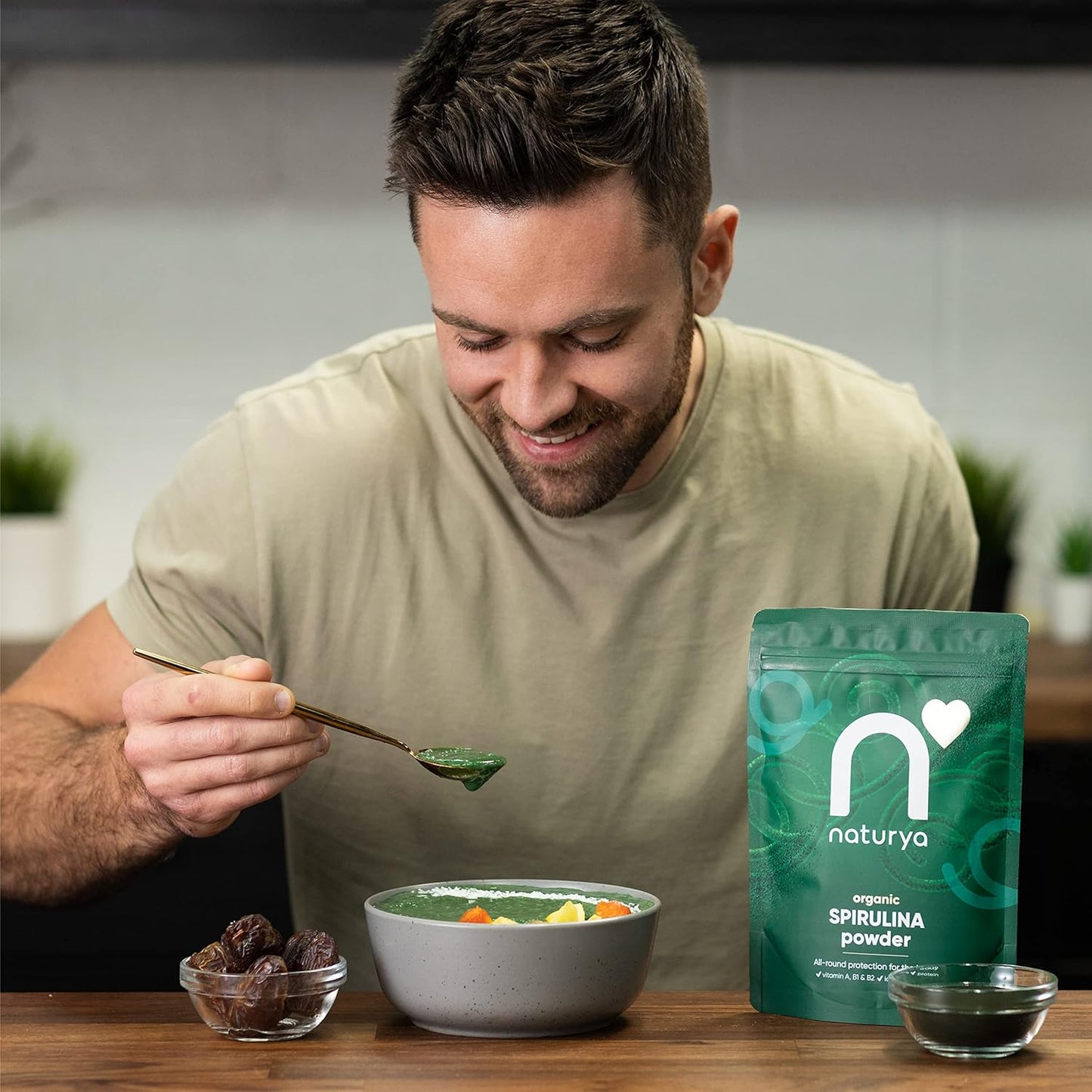 Spirulina Powder 100g - Naturya - Vitamins & Supplements - Eco Natural Products