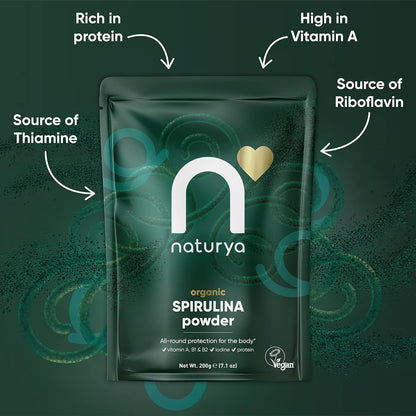 Spirulina Powder 100g - Naturya - Vitamins & Supplements - Eco Natural Products