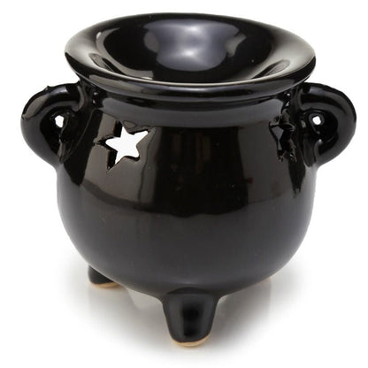 Star and Moon Cauldron Oil Burner 1pc - Amour Natural - Oil Burner - Amour Natural