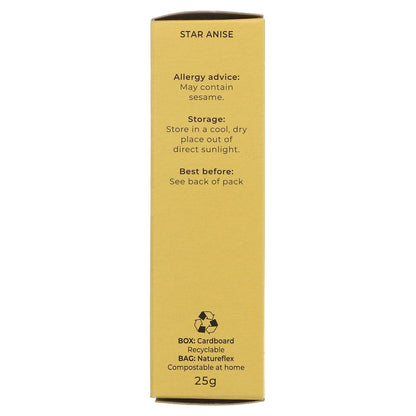 Star Anise 25G - Suma - Spices - Eco Natural Products