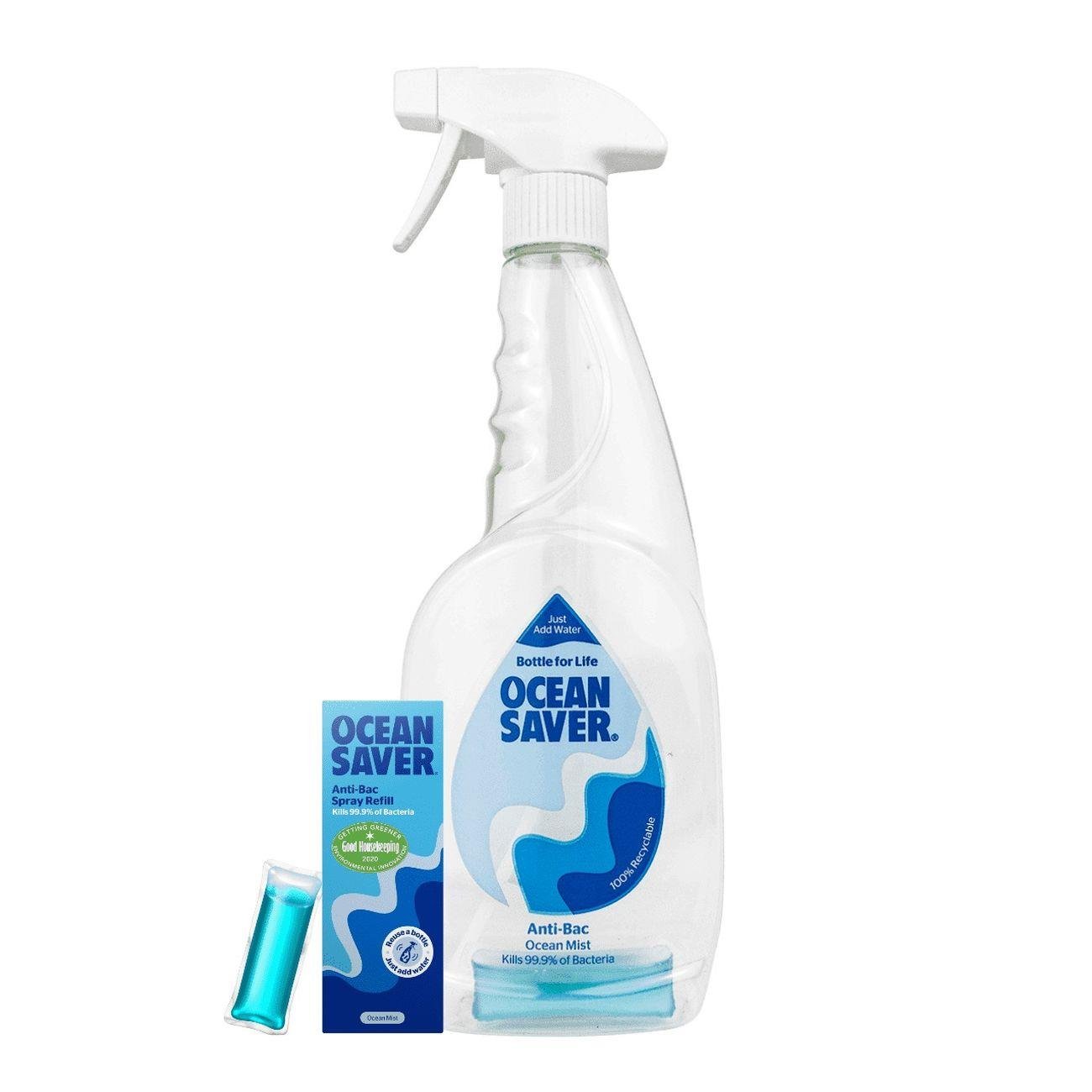 Starter Bottle Anti Bac 750ml [BLACK FRIDAY] - Eco Natural Products - OceanSaver - Surface Cleaner