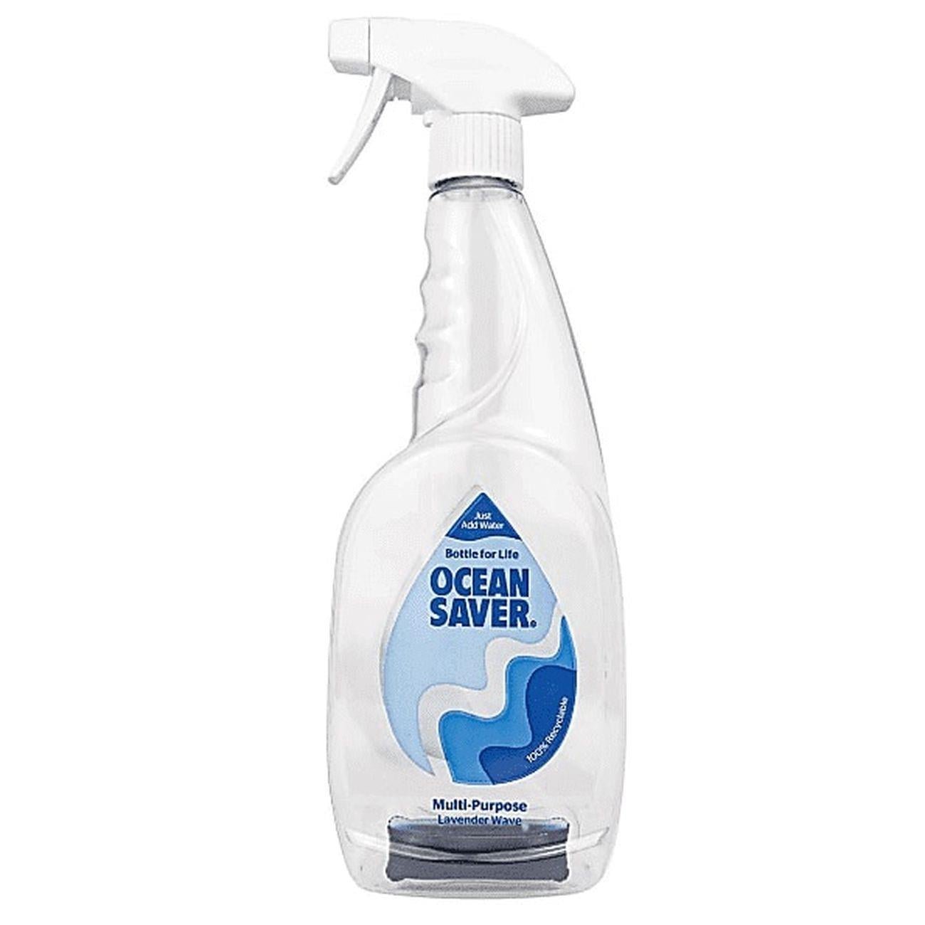 Starter Bottle Multipurpose Lavender 750ml - OceanSaver - Surface Cleaner - Eco Natural Products