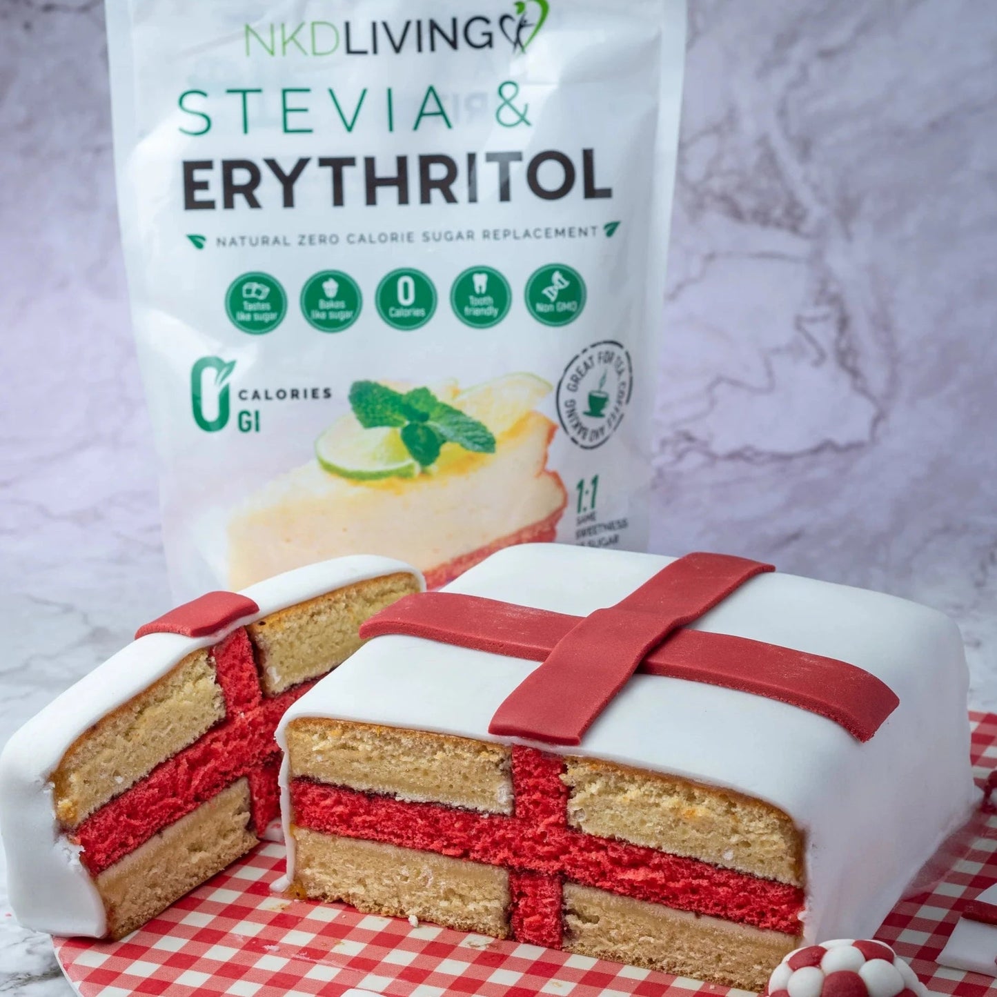 Stevia & Erythritol 1:1 750g - NKD Living - Sweetener - Eco Natural Products