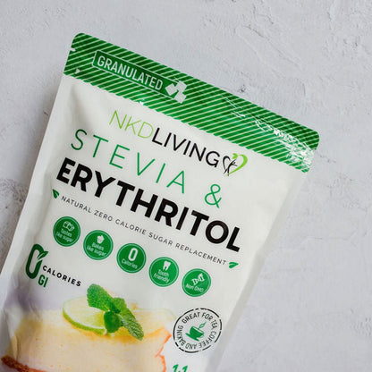 Stevia & Erythritol 1:1 750g - NKD Living - Sweetener - Eco Natural Products