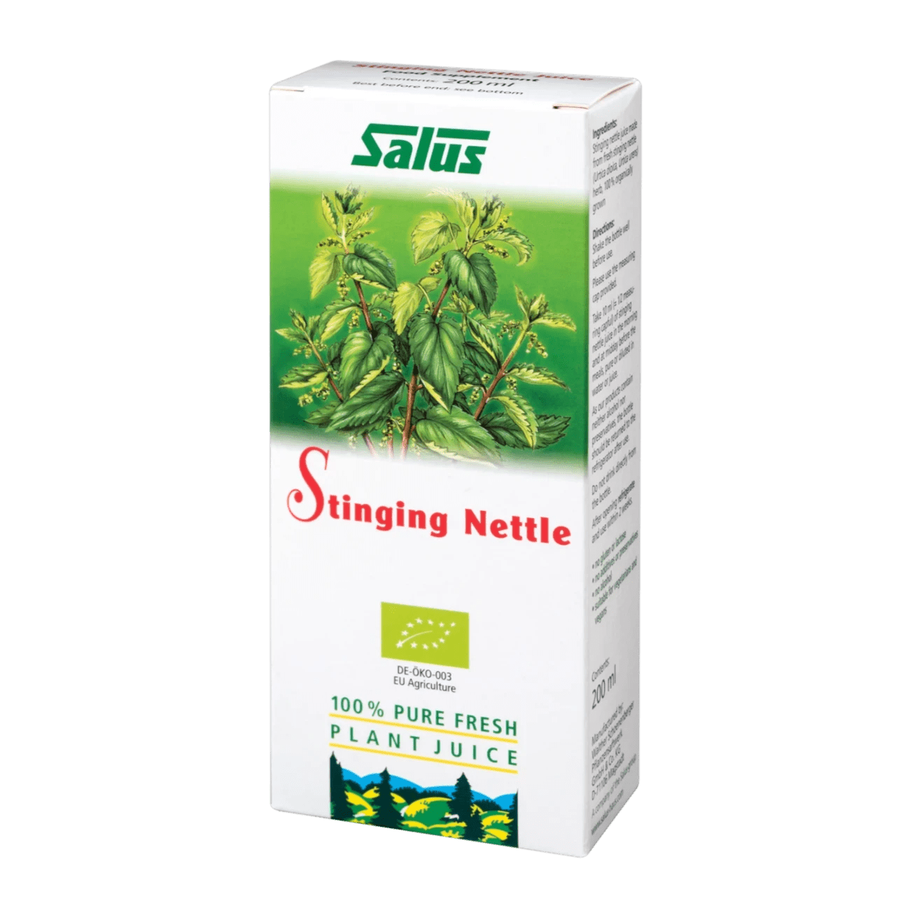 Stinging Nettle Plant Juice 200ml - Salus - Juice - Eco Natural Products