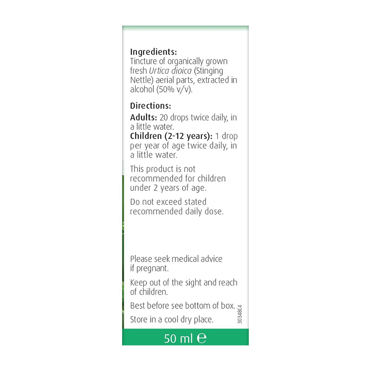 Stinging Nettle Urtica Drops 50ml - A. Vogel - Food Supplement - Eco Natural Products